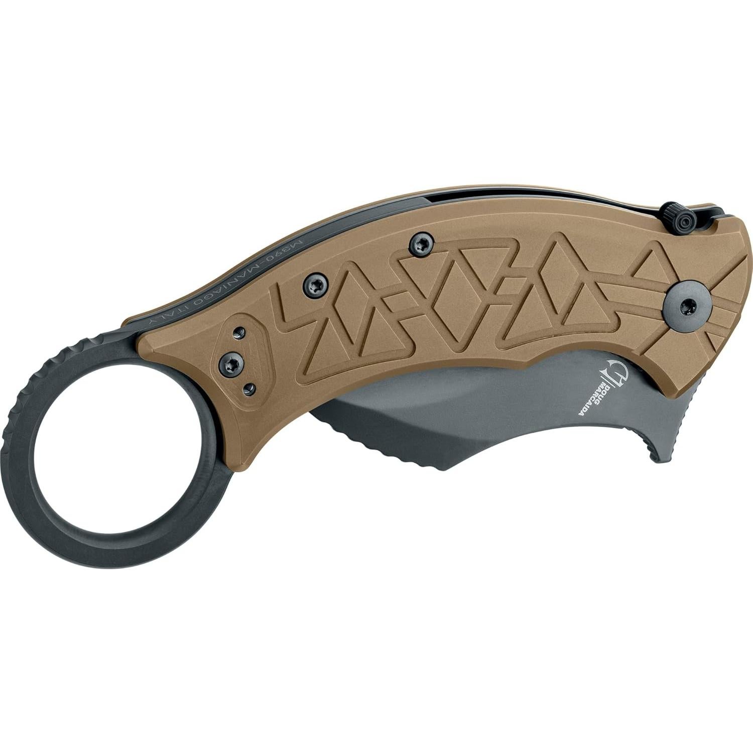 Cuchillo Plegable Fox Knives Tribal K FX-802 Titanio Bronce PVD