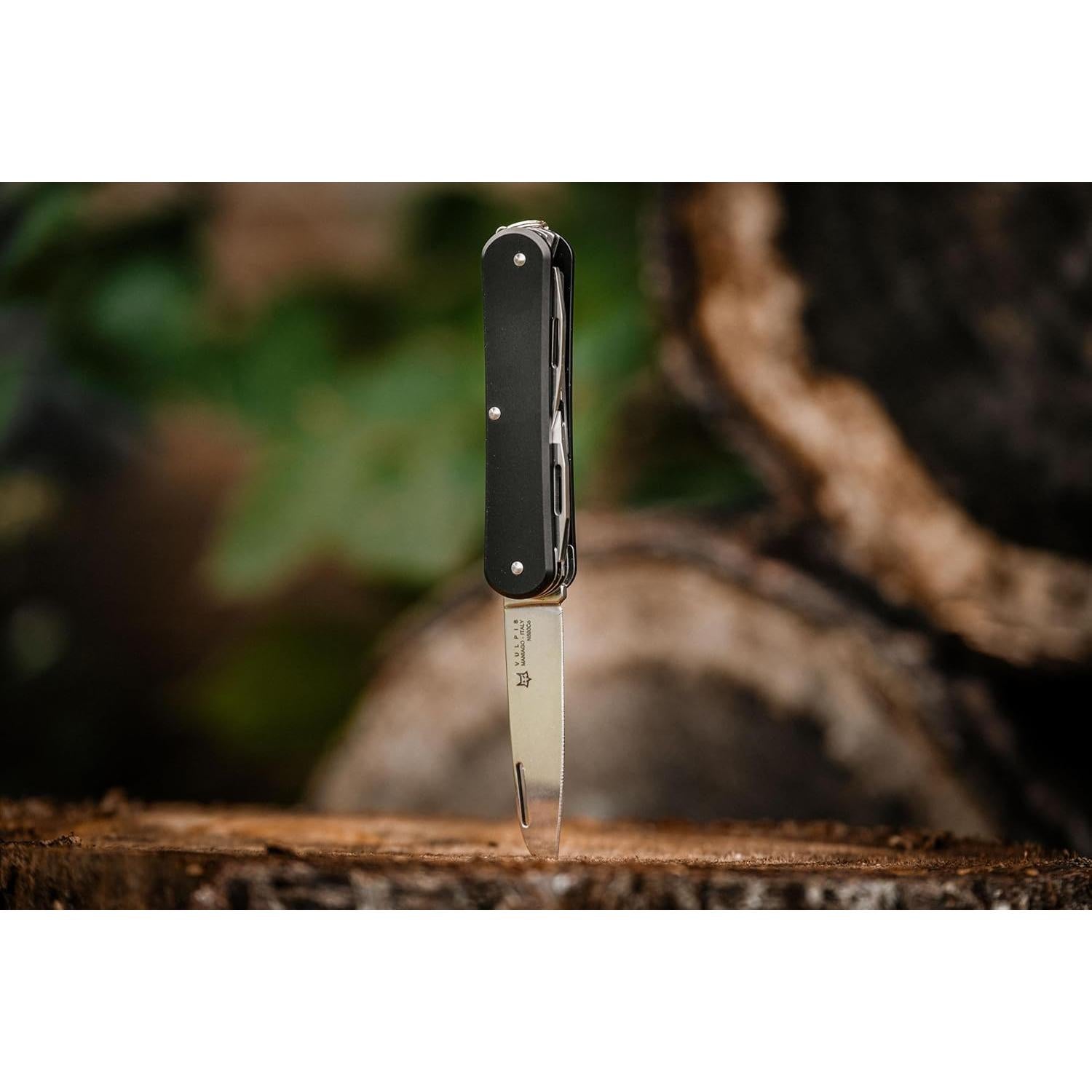 Cuchillo Plegable Fox Knives Vulpis FX-VP130-F4 4-en-1 5.51cm