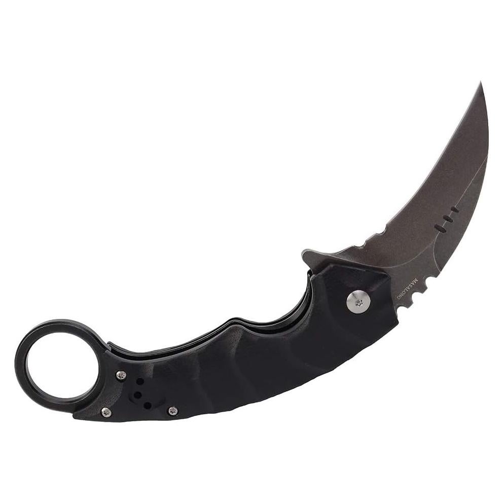 Cuchillo Táctico Plegable MASALONG kni204 Acero D2 18cm