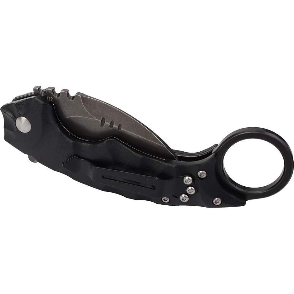 Cuchillo Táctico Plegable MASALONG kni204 Acero D2 18cm