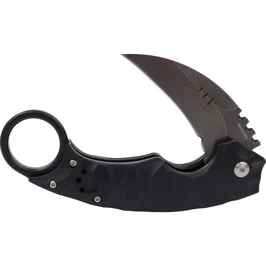 Cuchillo Táctico Plegable MASALONG kni204 Acero D2 18cm