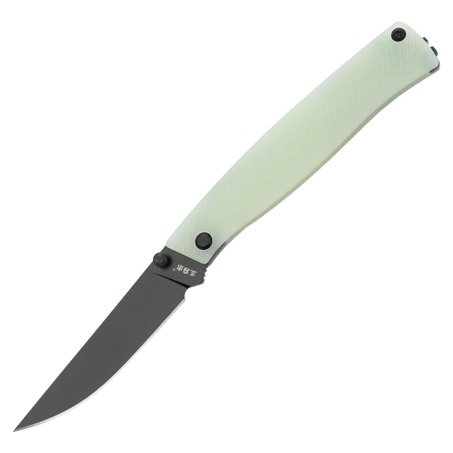 Cuchillo Plegable Sanrenmu 311L Verde 80mm Acero 12C27 EDC