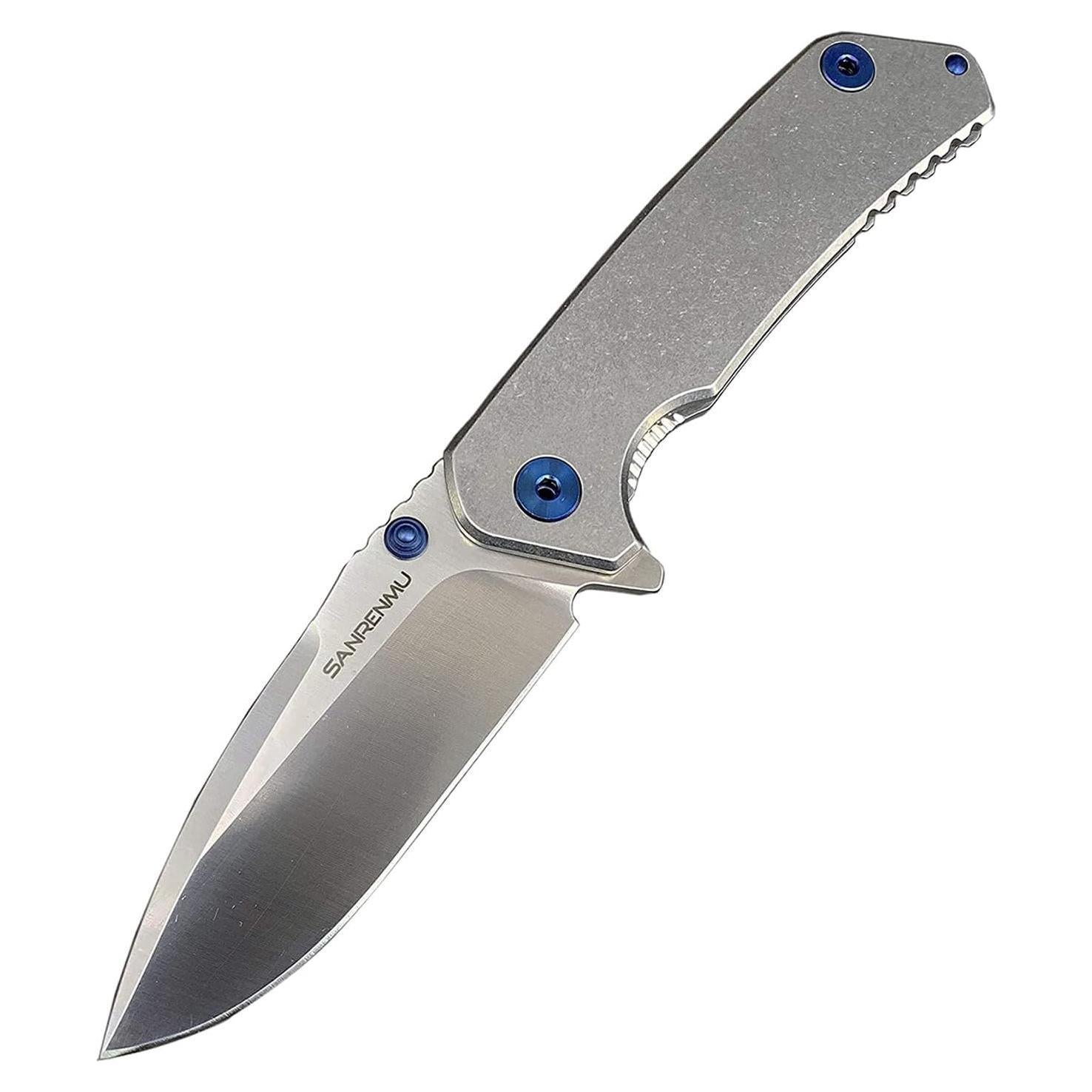 Cuchillo de bolsillo plegable Sanrenmu 9008 12C27 20cm