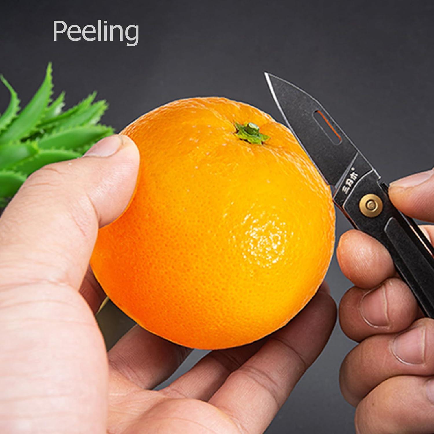 Cuchillo Plegable Sanrenmu 431S-SB 11.2 cm Acero 12C27