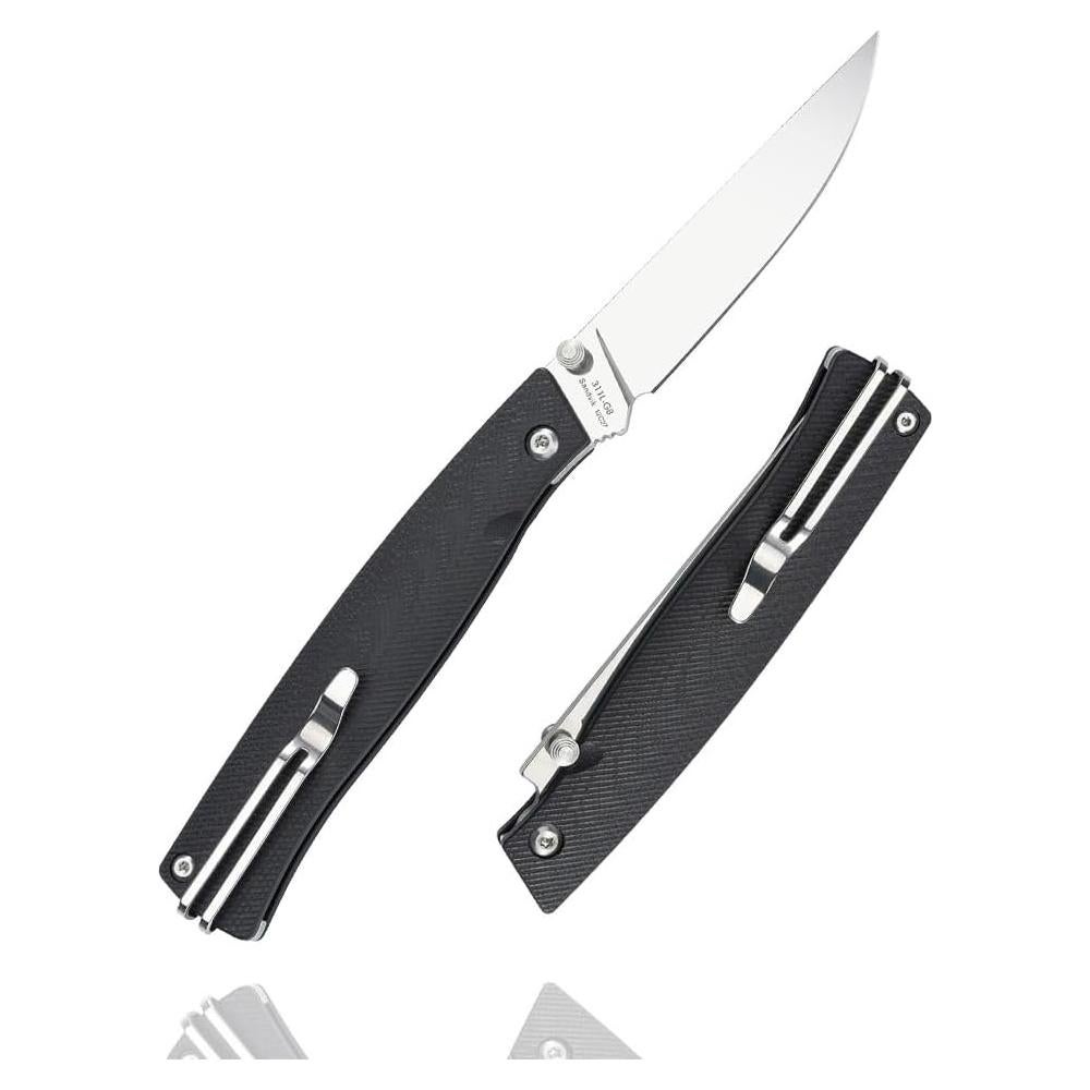 Cuchillo Plegable Sanrenmu 311L Acero Inoxidable 8.9cm