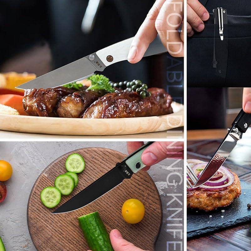 Cuchillo Plegable Sanrenmu 311L Acero Inoxidable 8.9cm