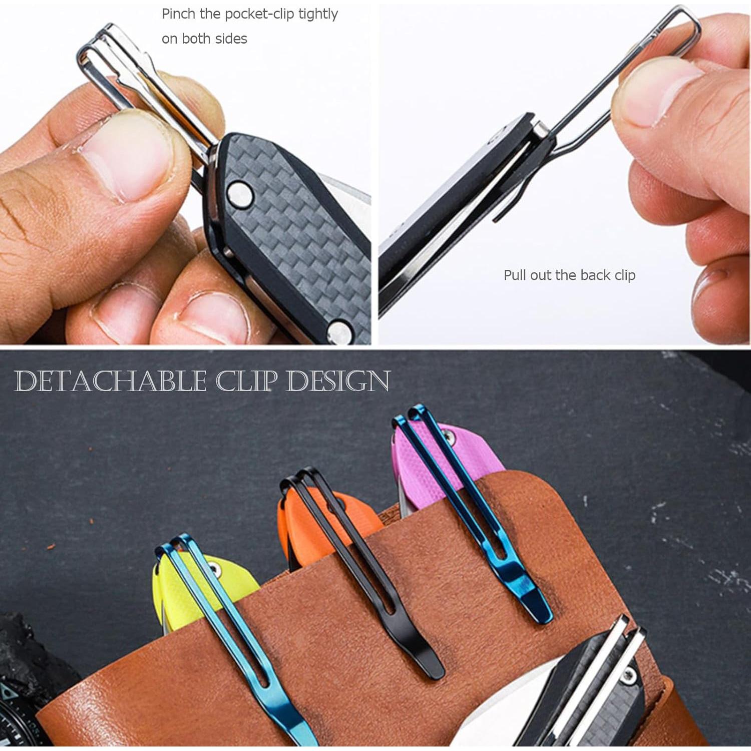 Cuchillo Plegable Sanrenmu 7315 Rosa 16.7 cm Acero 12C27