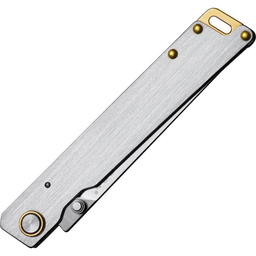 Cuchillo de bolsillo plegable Sanrenmu 9301 95mm acero 8Cr13Mov