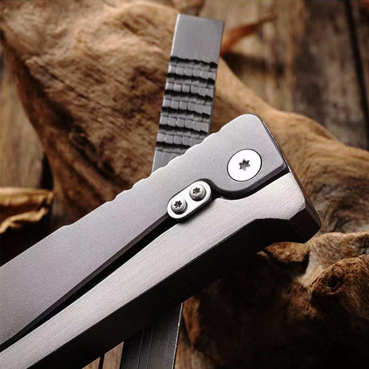 Cuchillo de bolsillo 10MOONS D2 9.1" (23.1 cm) plegable