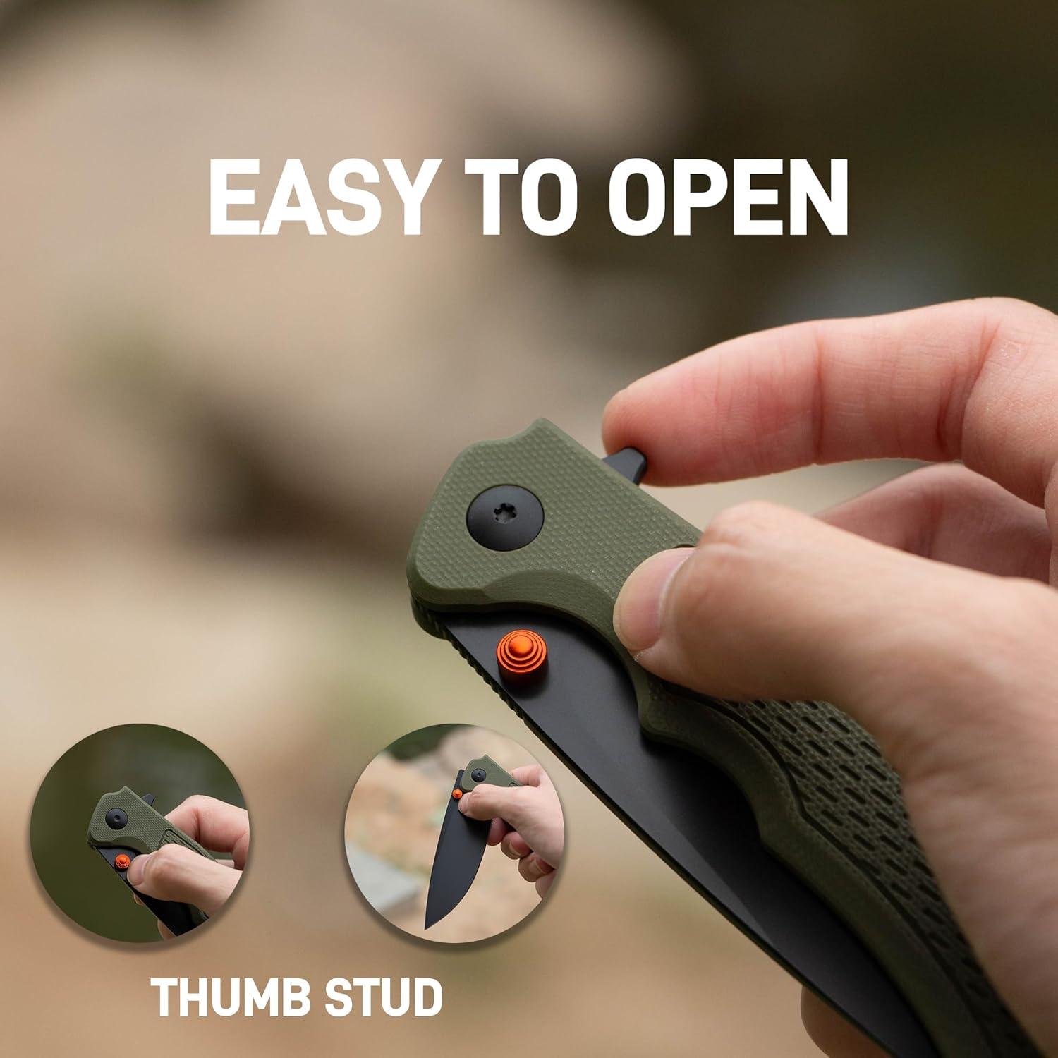 Cuchillo Plegable ARTISANCUTLERY Tradición V2 9.1 cm Verde