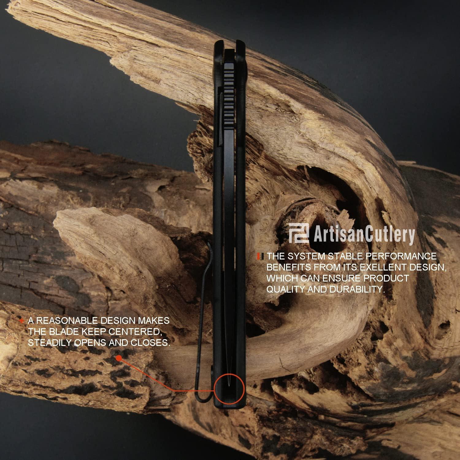 Cuchillo Plegable ARTISANCUTLERY ARION 21.88 cm Acero AR-RPM9