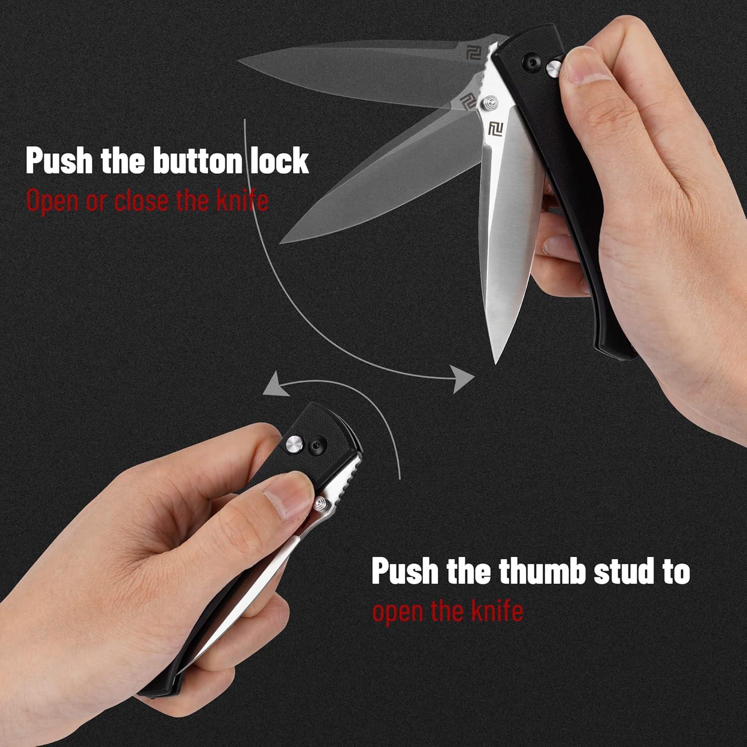 Cuchillo Plegable ARTISANCUTLERY Andromeda 1856P Acero AR-RPM9