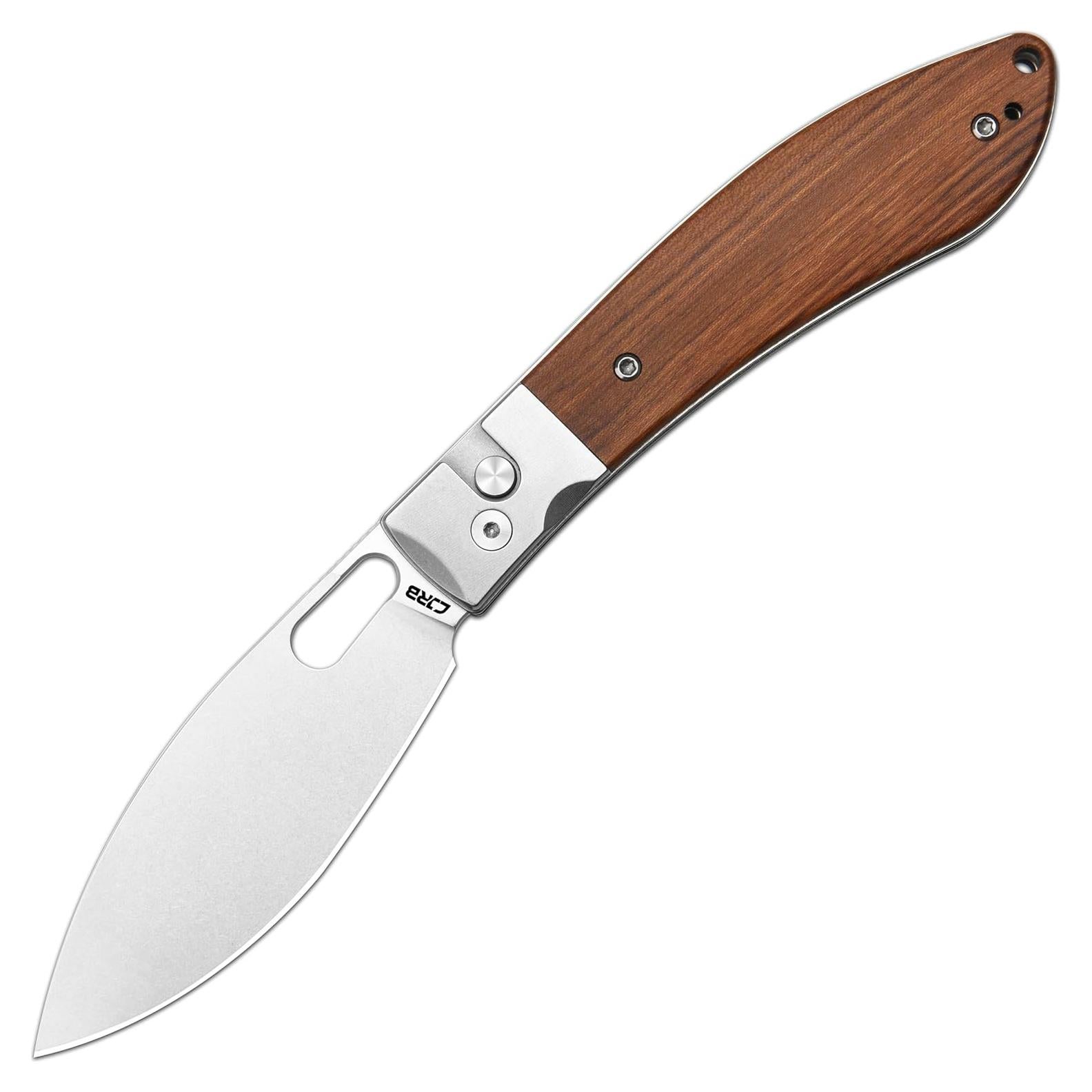 Cuchillo Plegable CJRB Sasaya 20.9 cm Mango de Madera EDC