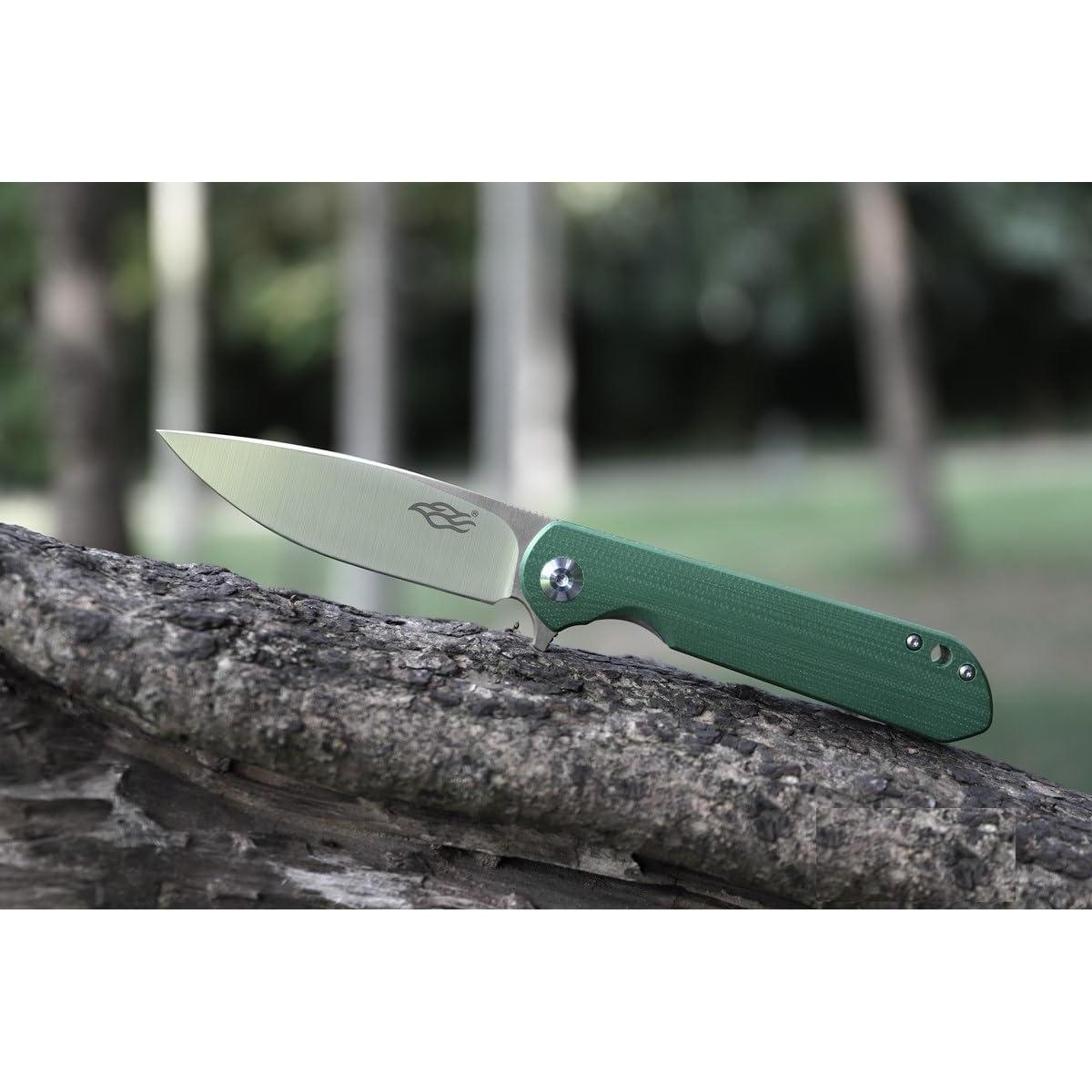 Cuchillo Plegable Firebird FH41-GB Acero D2 Mango G10 Verde