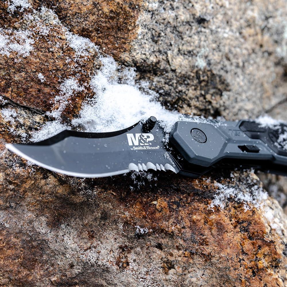 Cuchillo Plegable Smith & Wesson SWMP1BS 18 cm Negro
