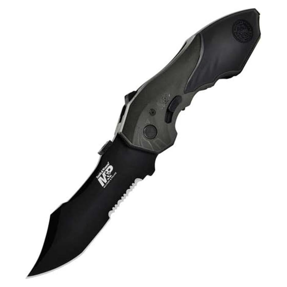 Cuchillo Smith & Wesson SWMP5LS 21.6cm Acero Inoxidable Negro