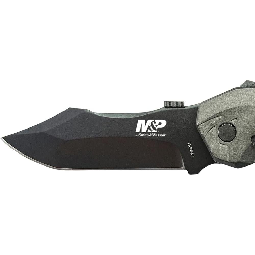 Cuchillo Smith & Wesson SWMP5LS 21.6cm Acero Inoxidable Negro