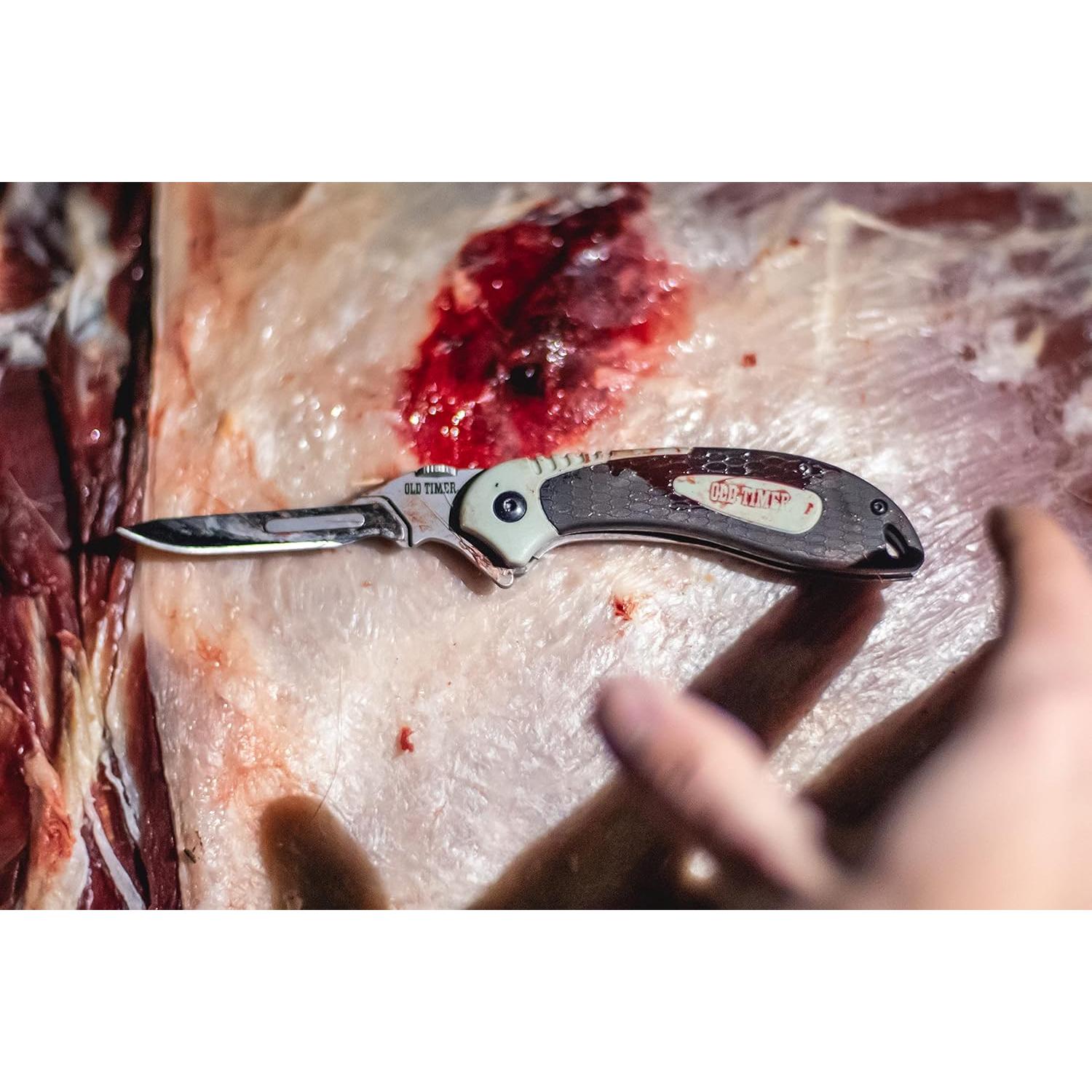 Kit de Cuchillo con Hojas Reemplazables Old Timer 19.69 cm