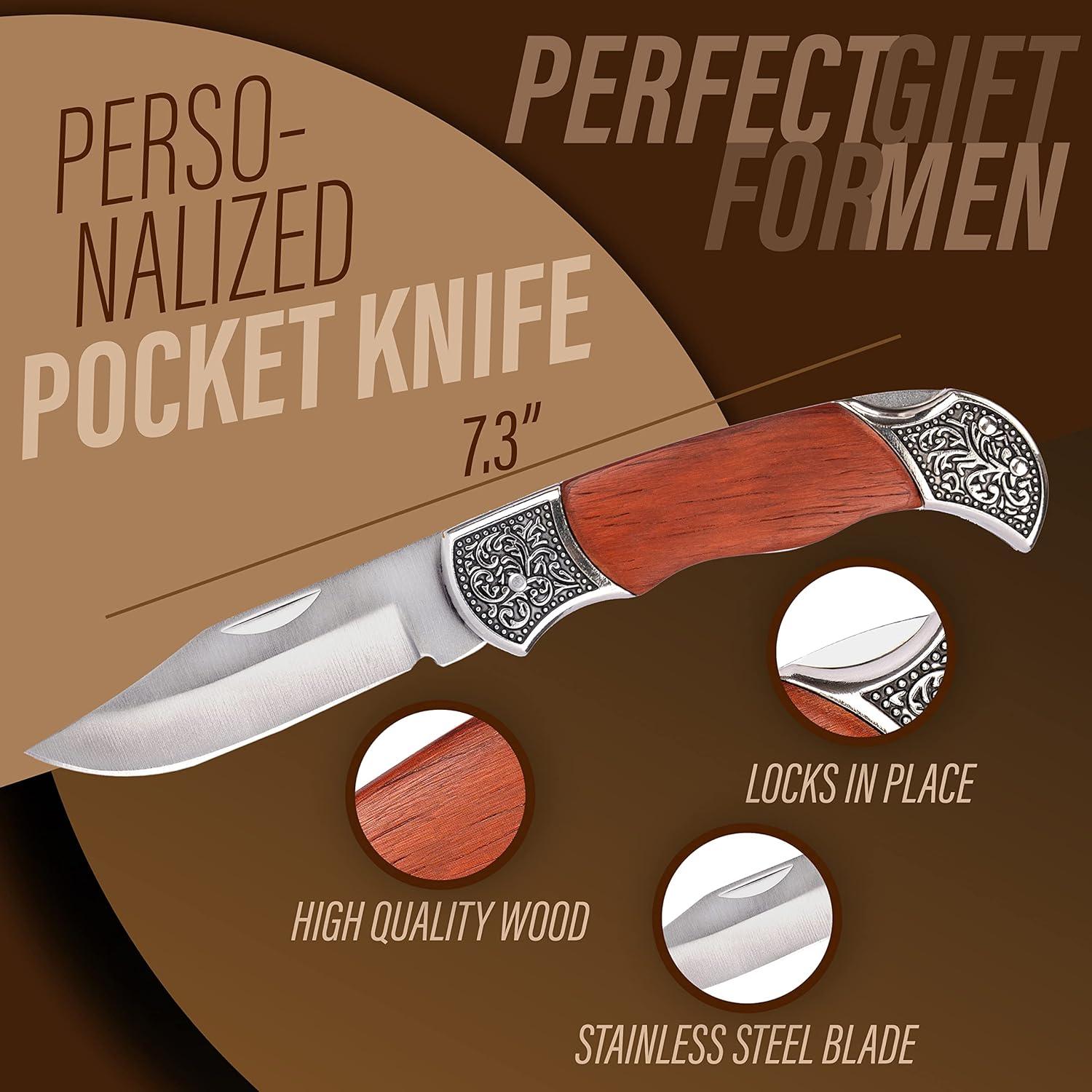 Cuchillo de Bolsillo Personalizado Laboratorio de Personalización 7.62 cm