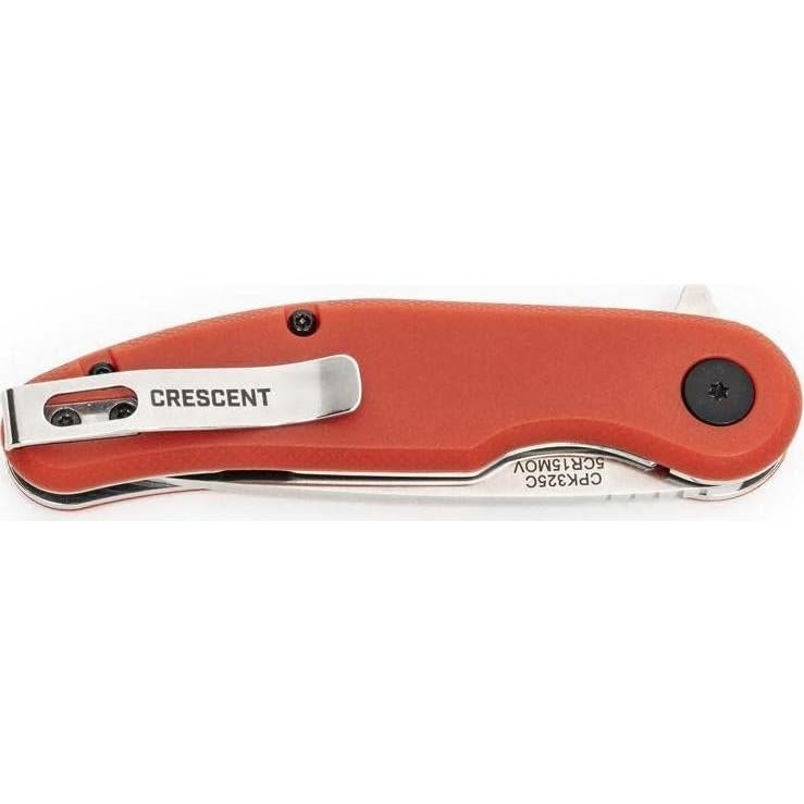 Cuchillo EDC Crescent 8.26 cm Rawhide Gris CPK325CR