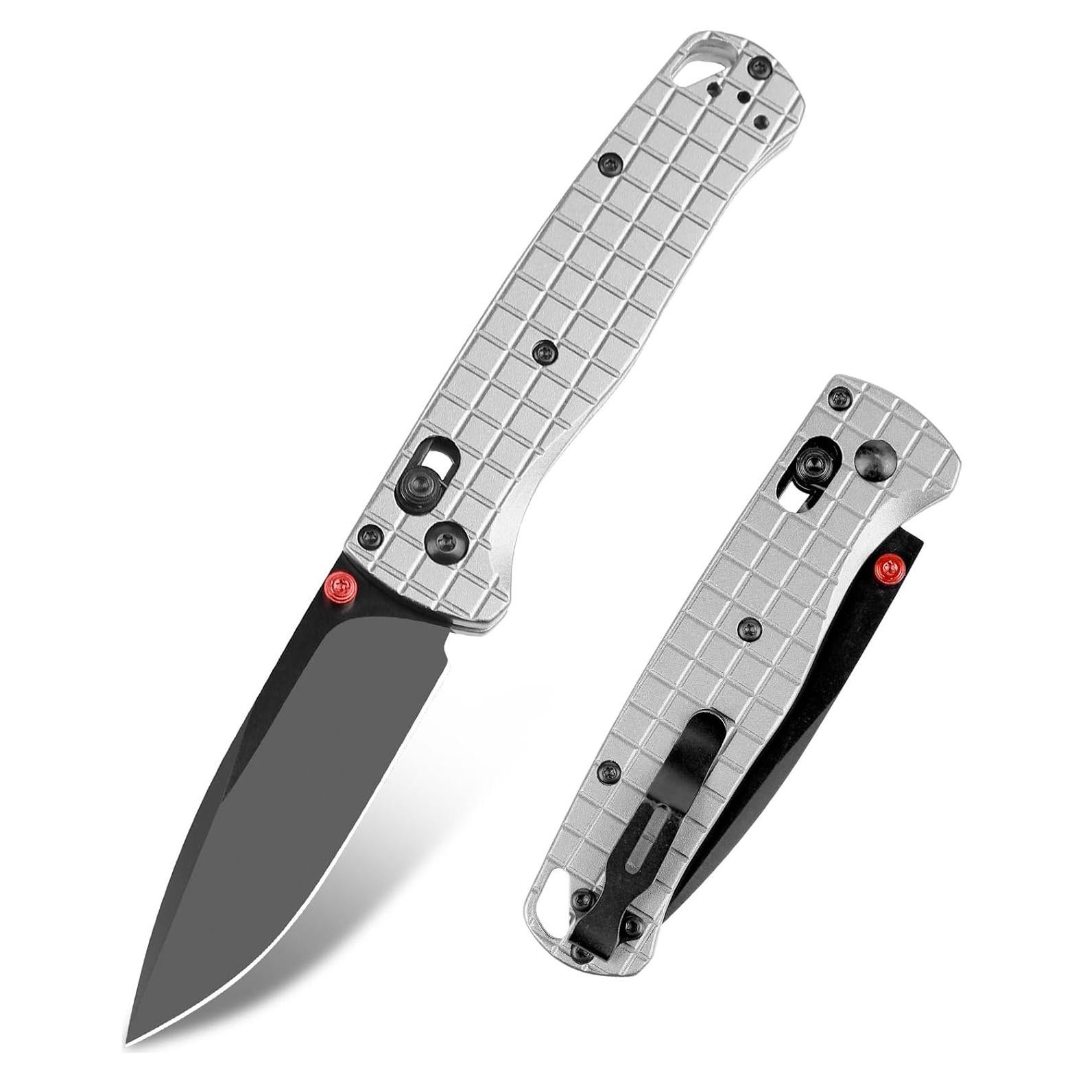 Cuchillo Plegable Noxozoqm Axis Lock Acero D2 80mm Negro