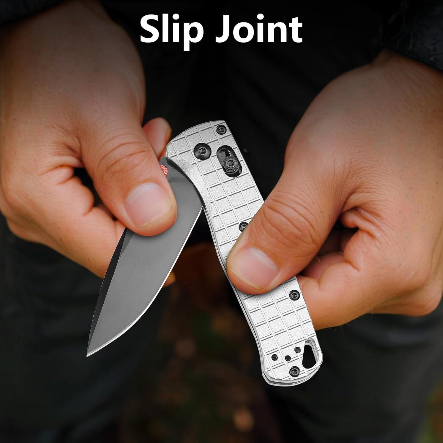 Cuchillo Plegable Noxozoqm Axis Lock Acero D2 80mm Negro