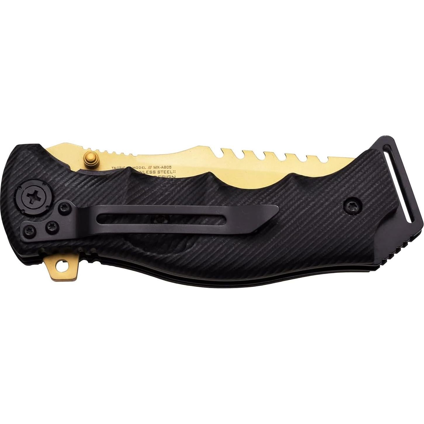 Cuchillo Plegable MTech USA Xtreme MX-A805, Hoja Tanto 10.16 cm