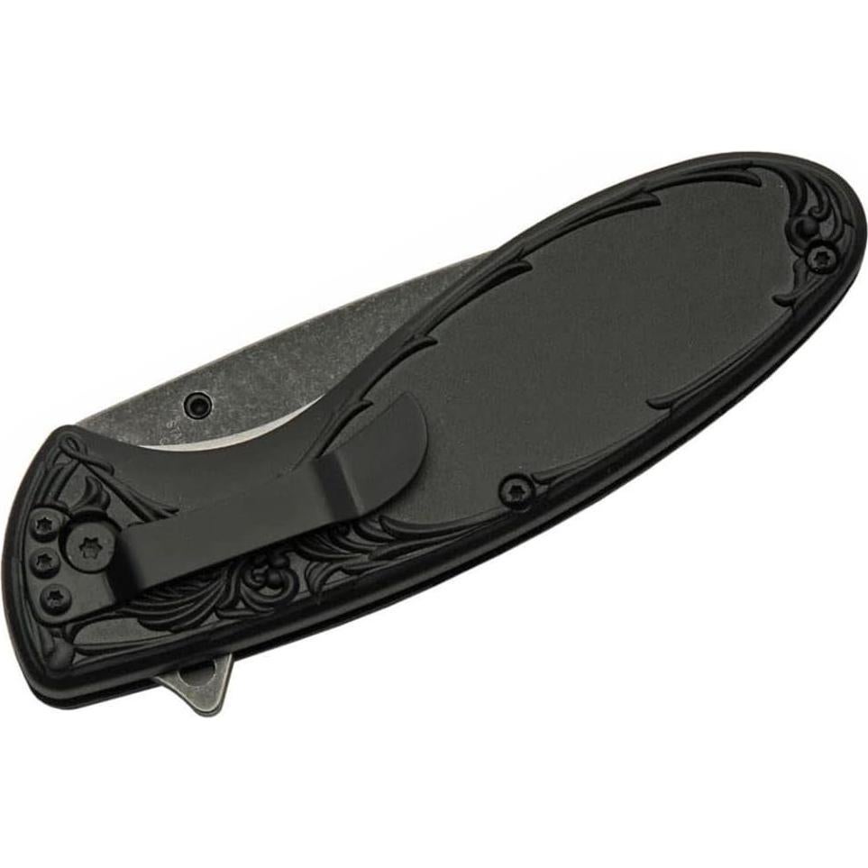 Cuchillo Plegable Genérico 19.05 cm Acero Inoxidable Mango Plástico