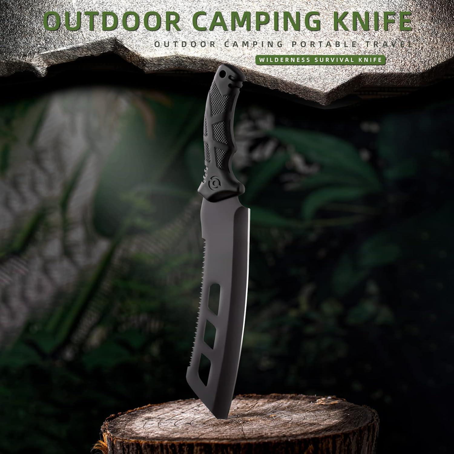 Machete REAT 40.64 cm Doble Propósito con Funda Negra