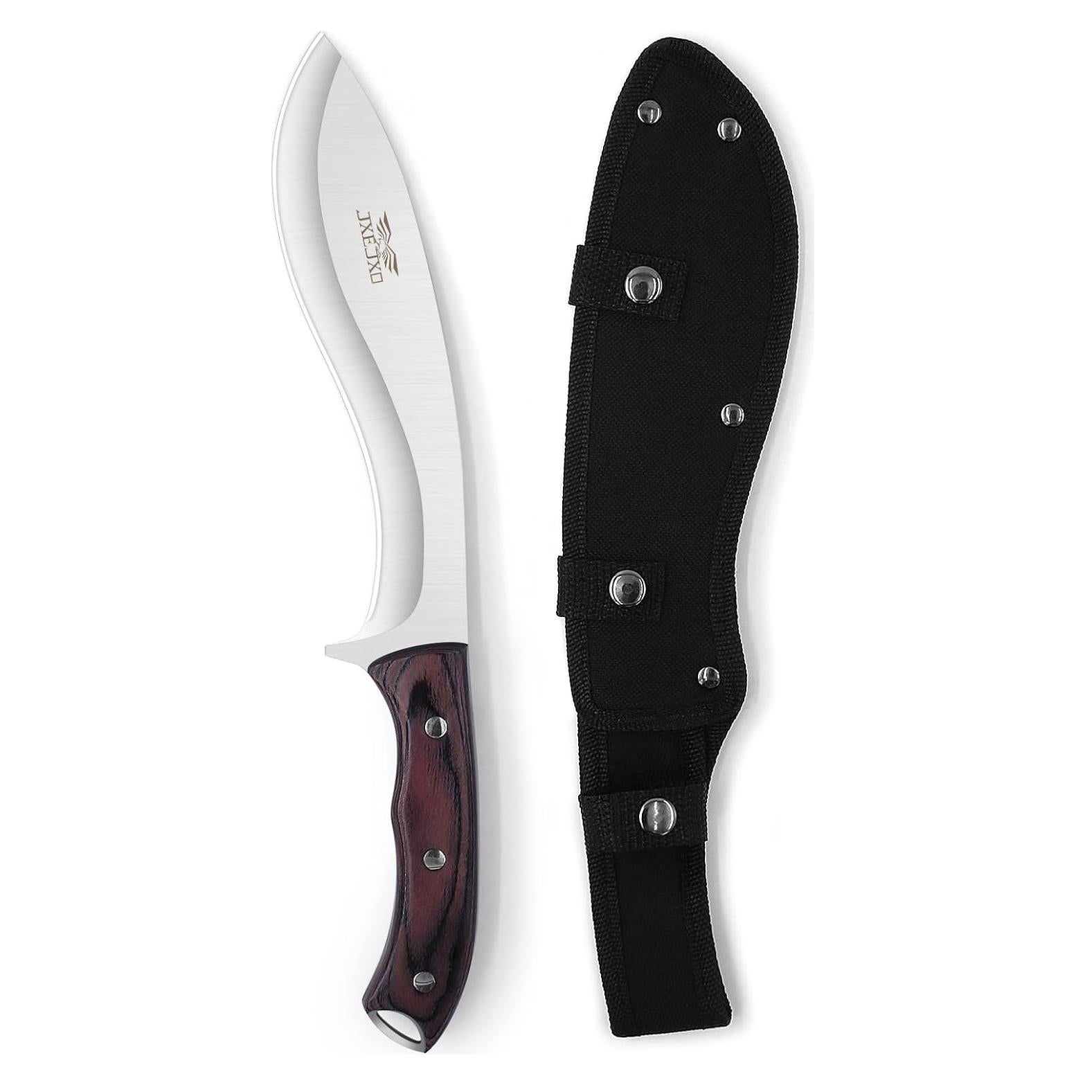 Machete JXE JXO 33.5 cm Full Tang Acero Manganeso con Funda