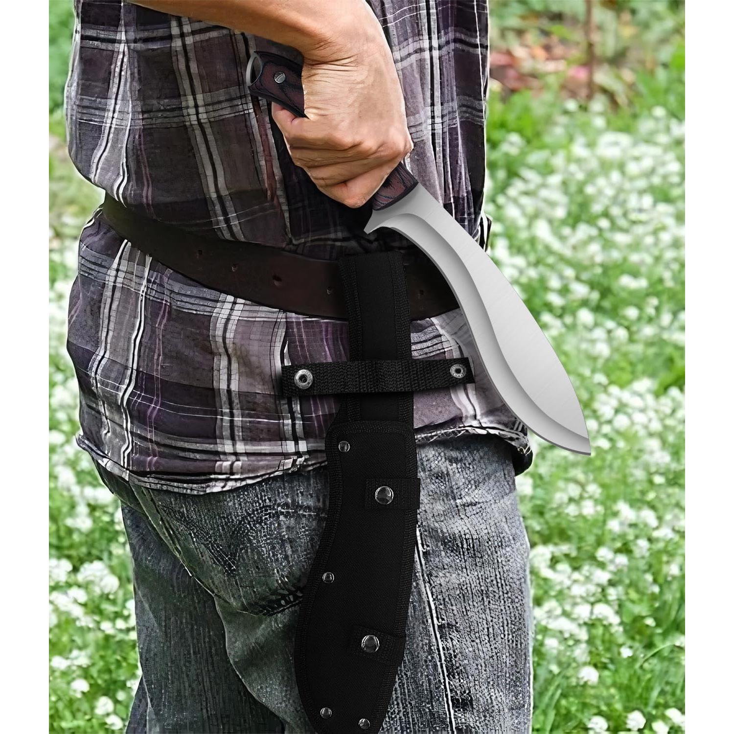 Machete JXE JXO 33.5 cm Full Tang Acero Manganeso con Funda