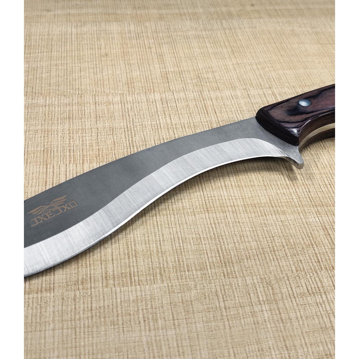 Machete JXE JXO 33.5 cm Full Tang Acero Manganeso con Funda