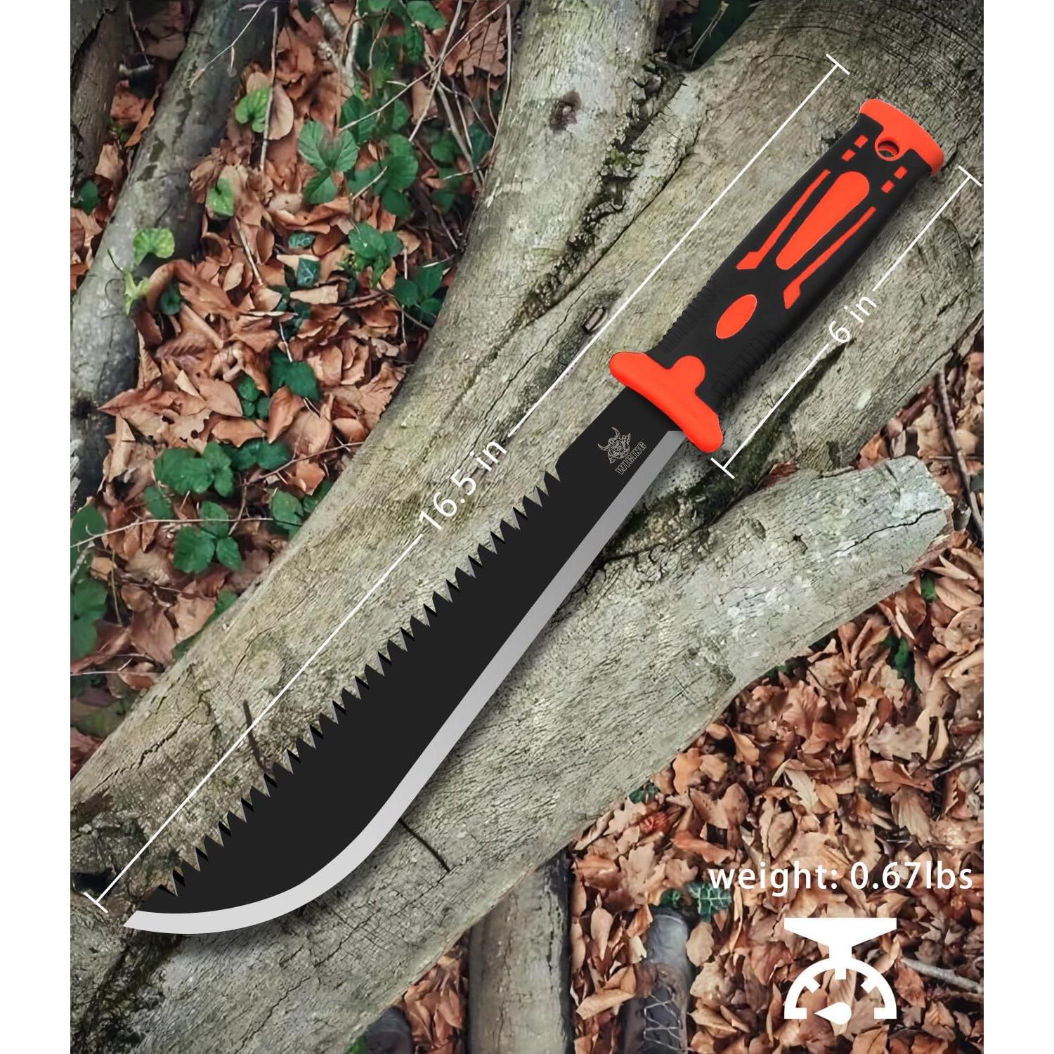 Machete WICING M 03 con Sierra 41.91 cm Mango Ergonómico