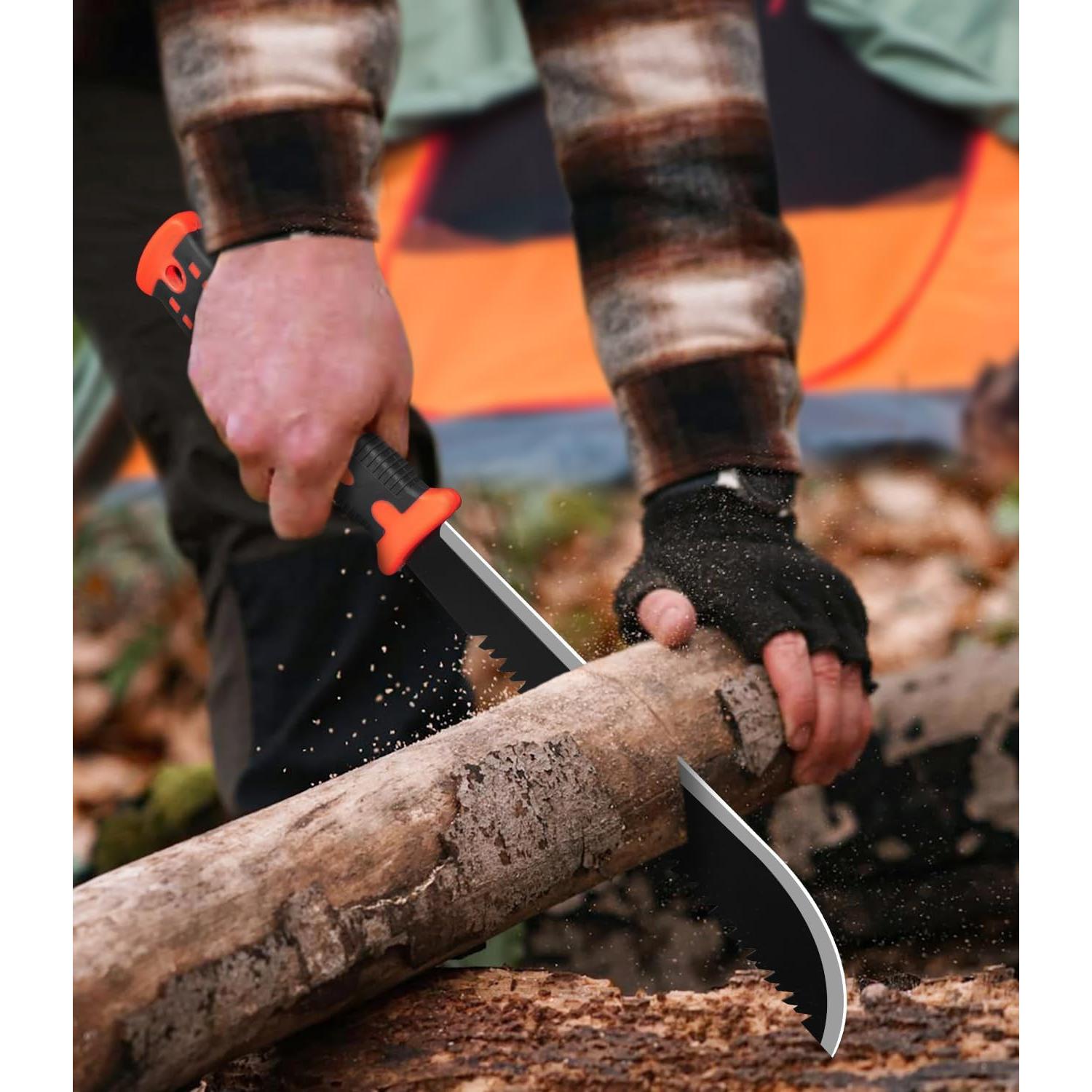 Machete WICING M 03 con Sierra 41.91 cm Mango Ergonómico