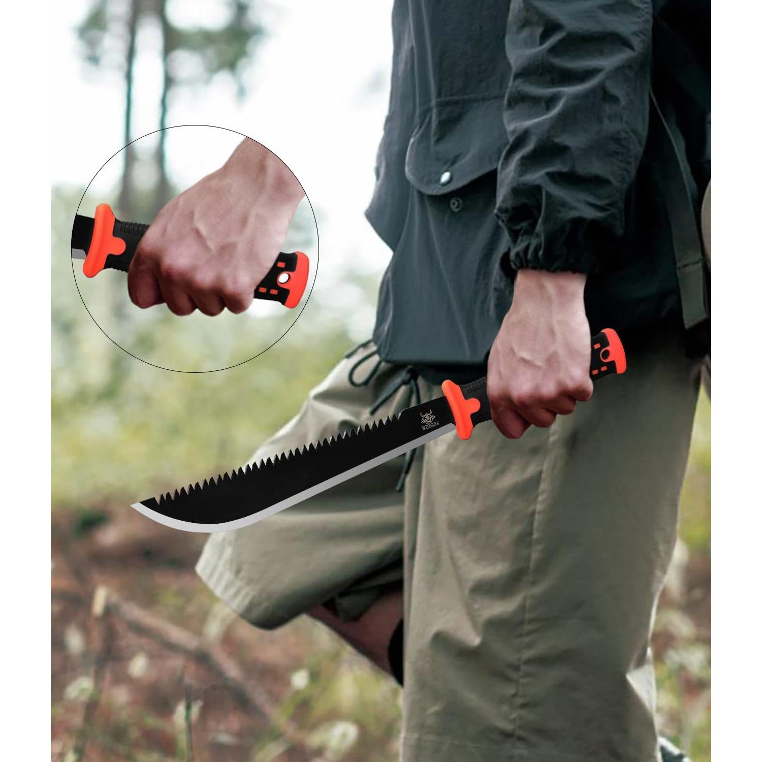 Machete WICING M 03 con Sierra 41.91 cm Mango Ergonómico