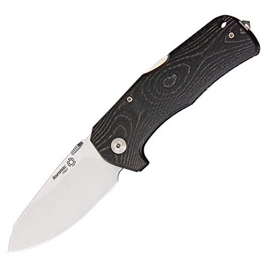 Cuchillo Lion Steel TTM1 MS Micarta 11.43 cm Hoja Satinada