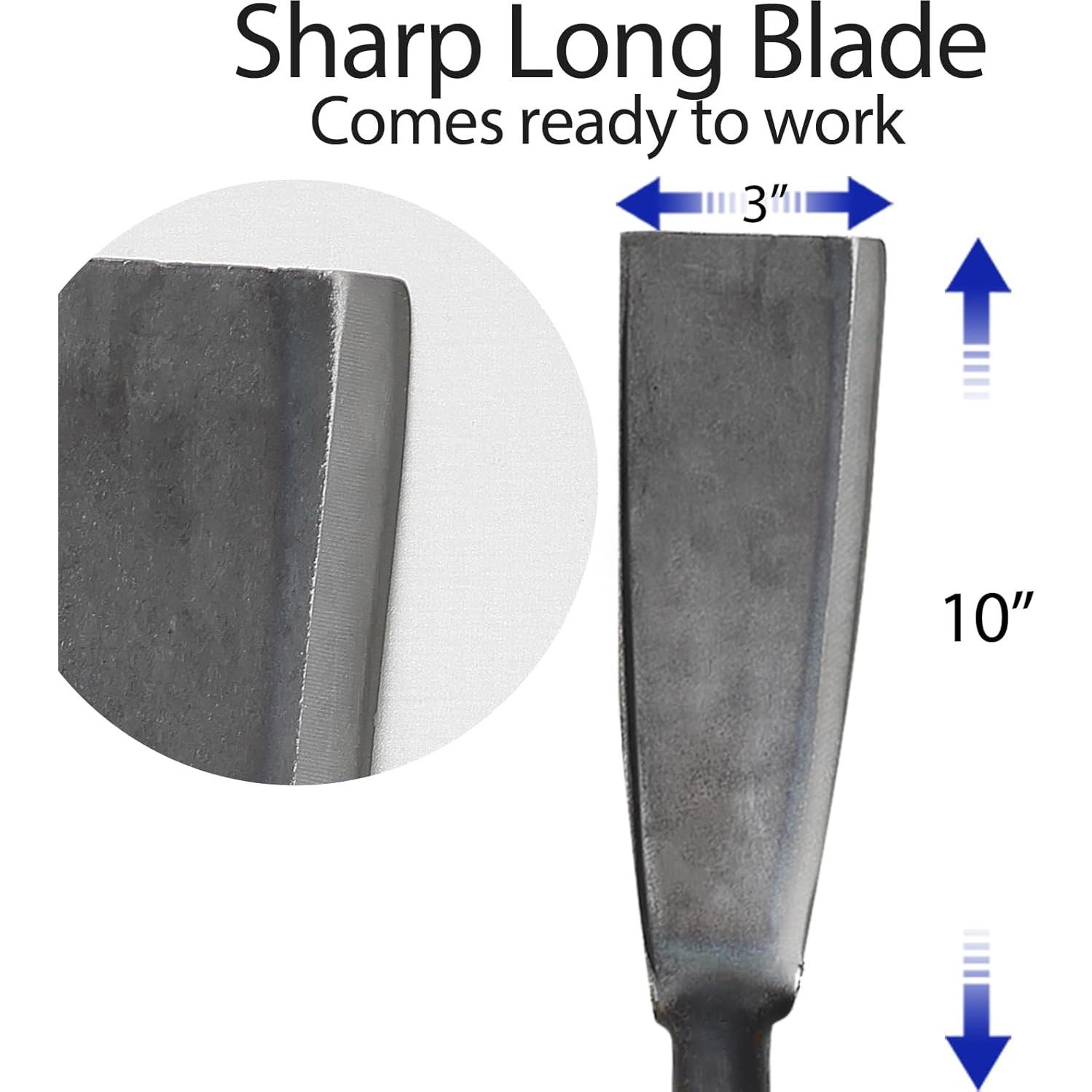 Machete de Acero al Carbono LLARGUEST 30.48 cm para Jardinería