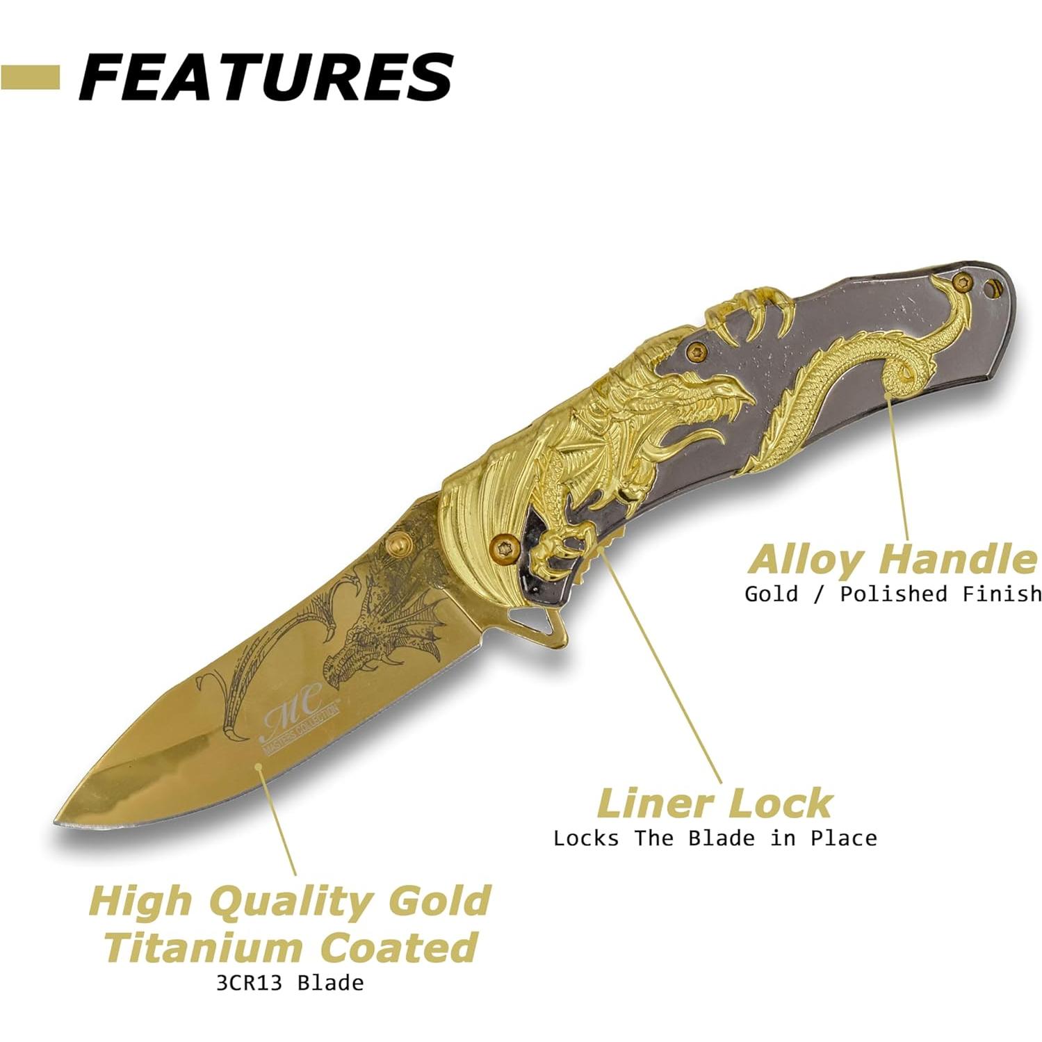 Cuchillo Plegable Asistido Colección de Maestros MC-A045