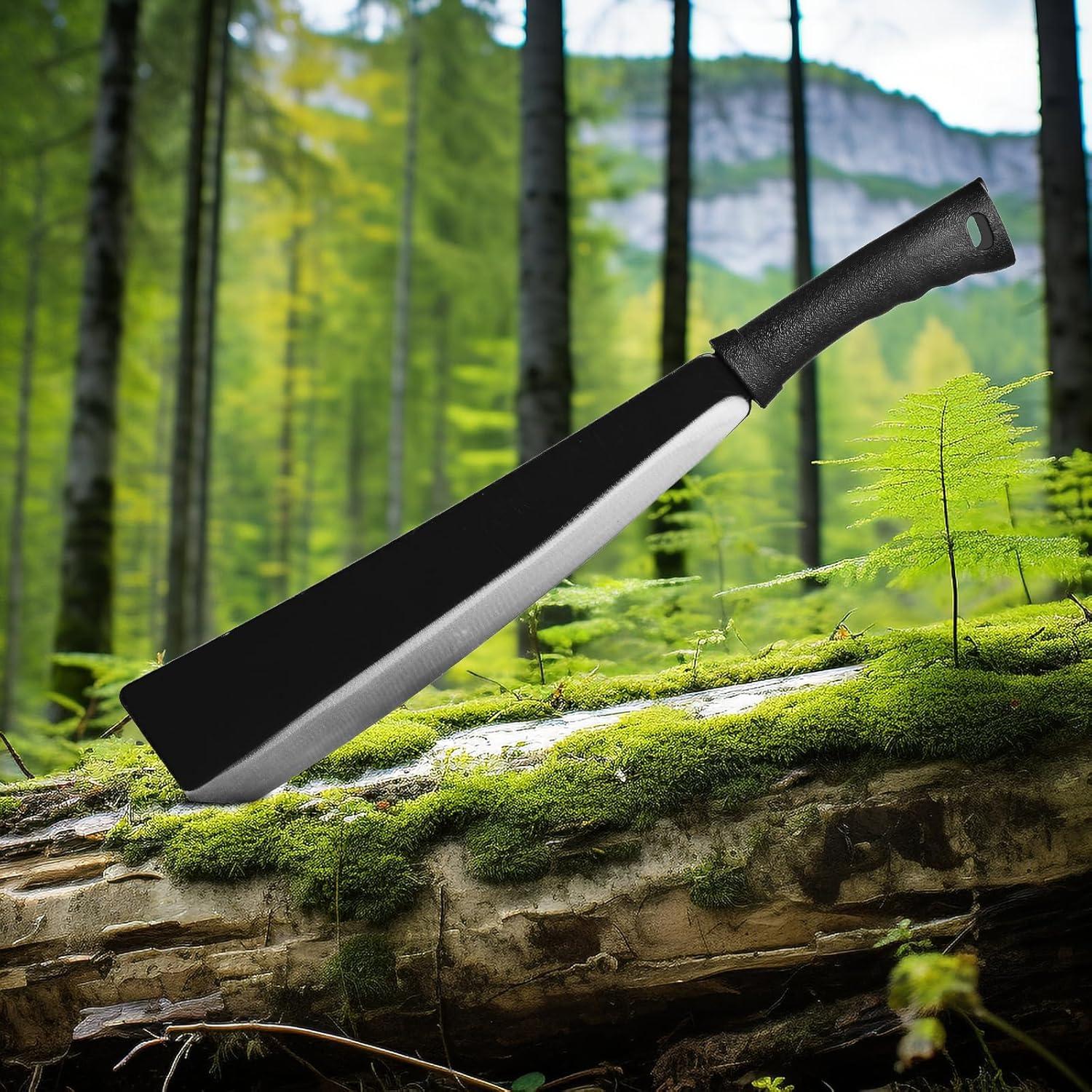 Machete de Jardín EcoDigiLife 43cm Acero Inoxidable con Funda
