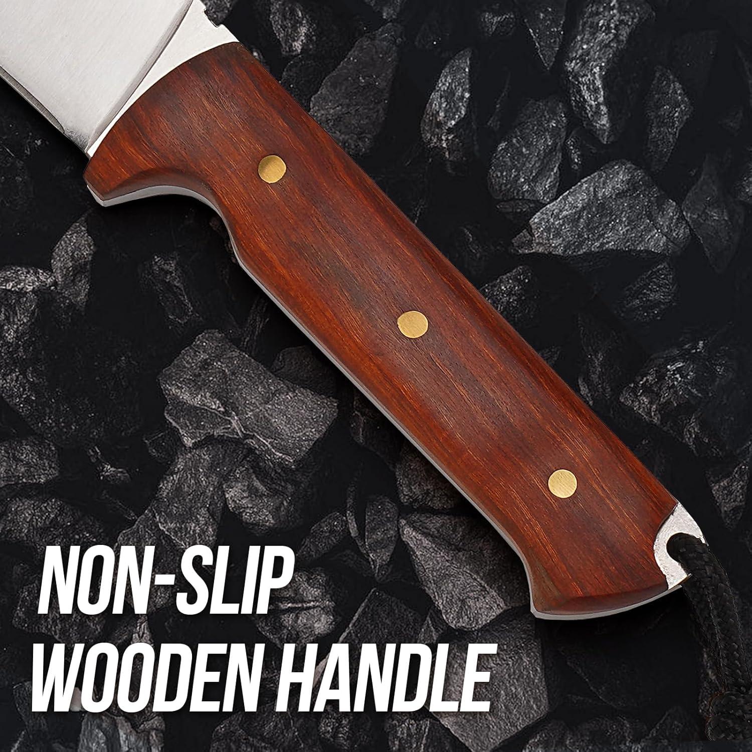 Machete Hitdudu W-Mcht 34.93 cm con Funda de Cuero