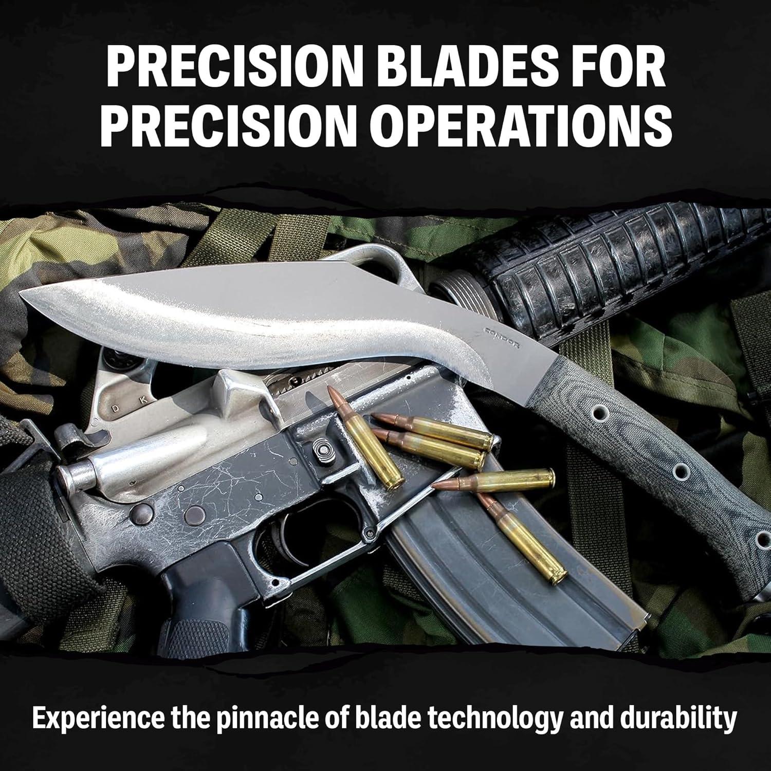 Machete Aviador Alemán Condor 40.4cm Acero Alto Carbono