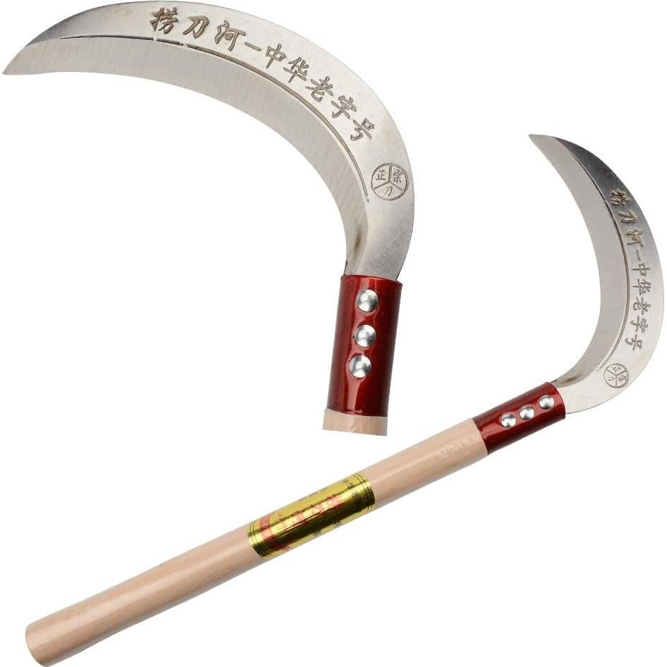 Hoz de Desbroce KEYI - Hoja de Acero de Manganeso 43.9x18.5cm