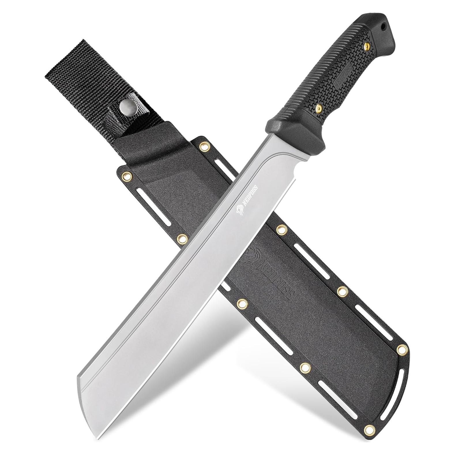 Machete de Supervivencia NedFoss 40.64 cm Acero D2 Mango TPE