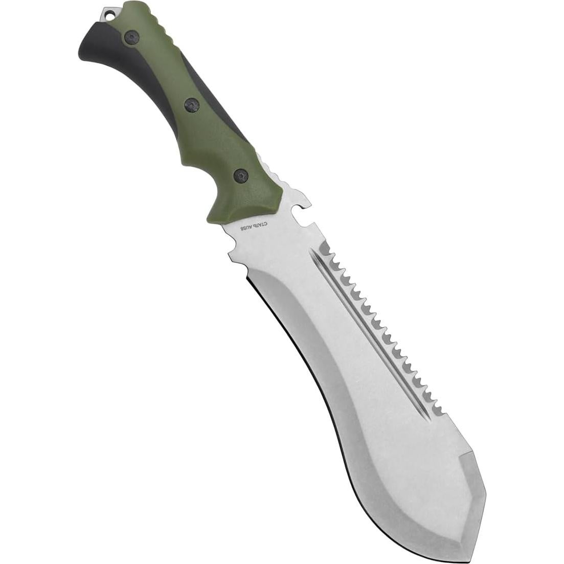 Machete táctico HOKC Taiga-N 37cm Verde/Negro