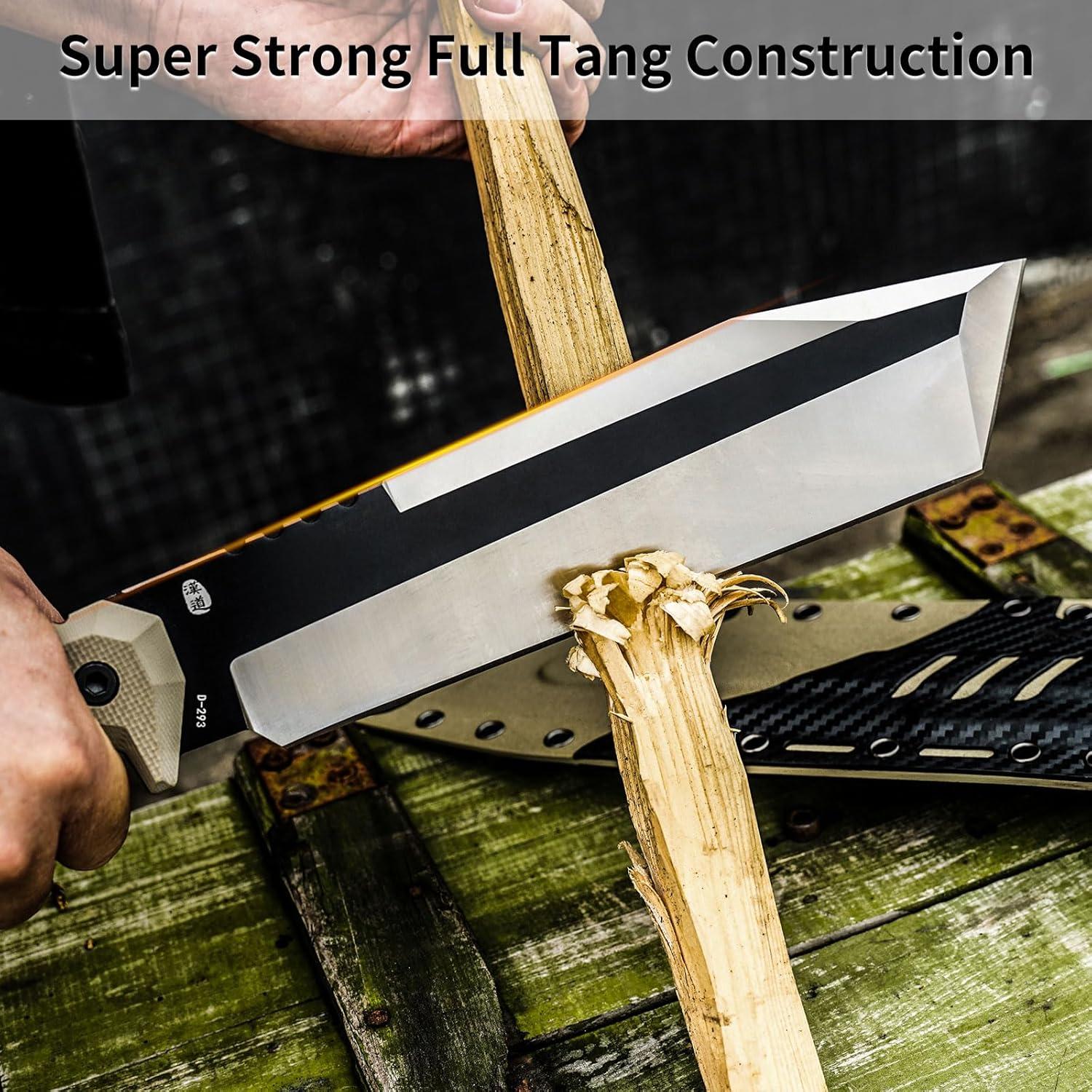 Machete de Camping HX OUTDOORS D-293 35.5 cm Acero DC53