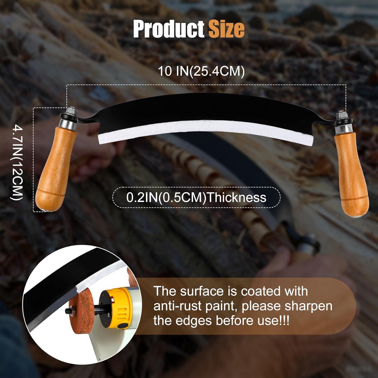 Cuchillo de Desbaste Curvado Beendou 25.4cm Mango Ergonómico