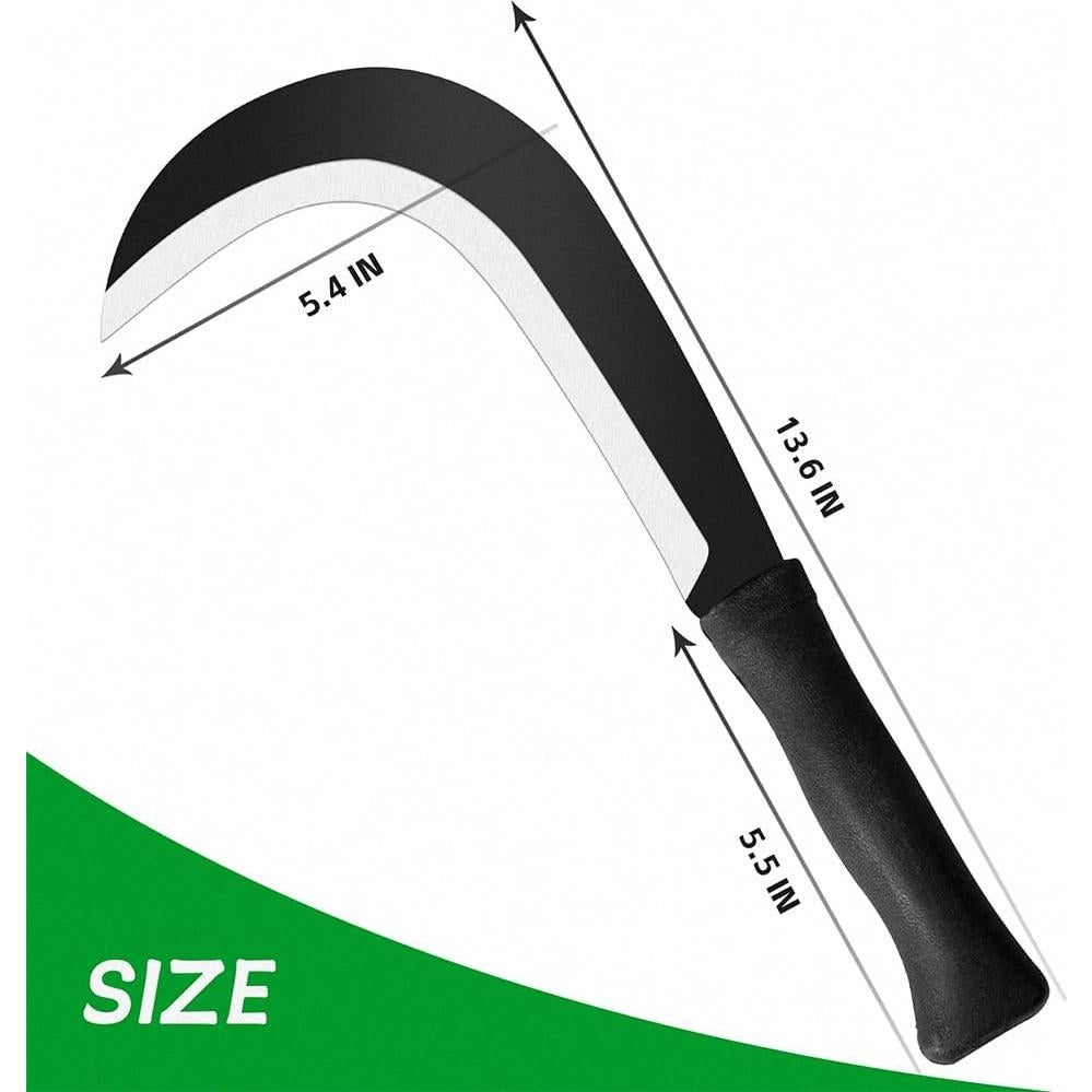 Machete Sickle Billhook Z & G 35.56 cm Acero al Carbono