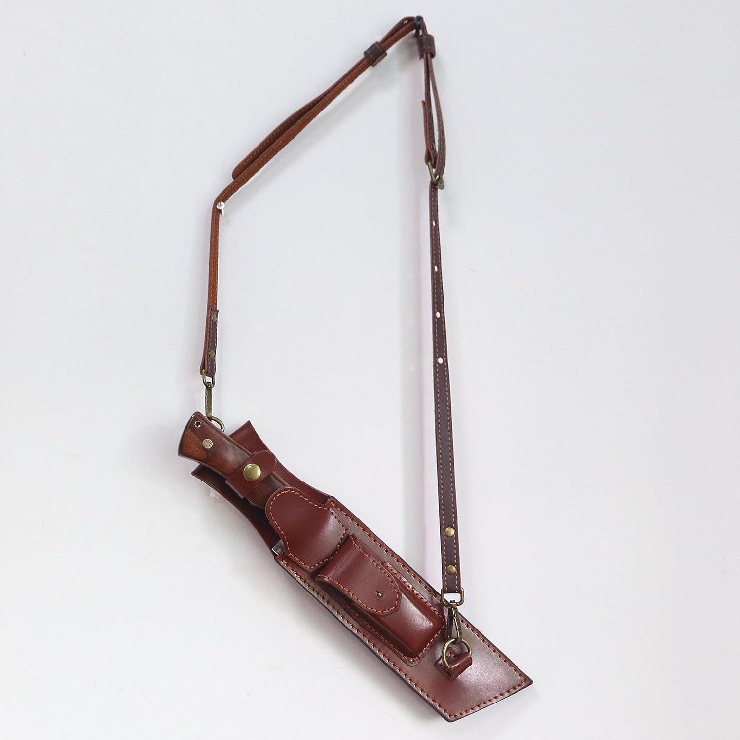 Cuchillo de Caza BA-KOR BA-N2A1 Acero DC53 35cm + Funda + Encendedor