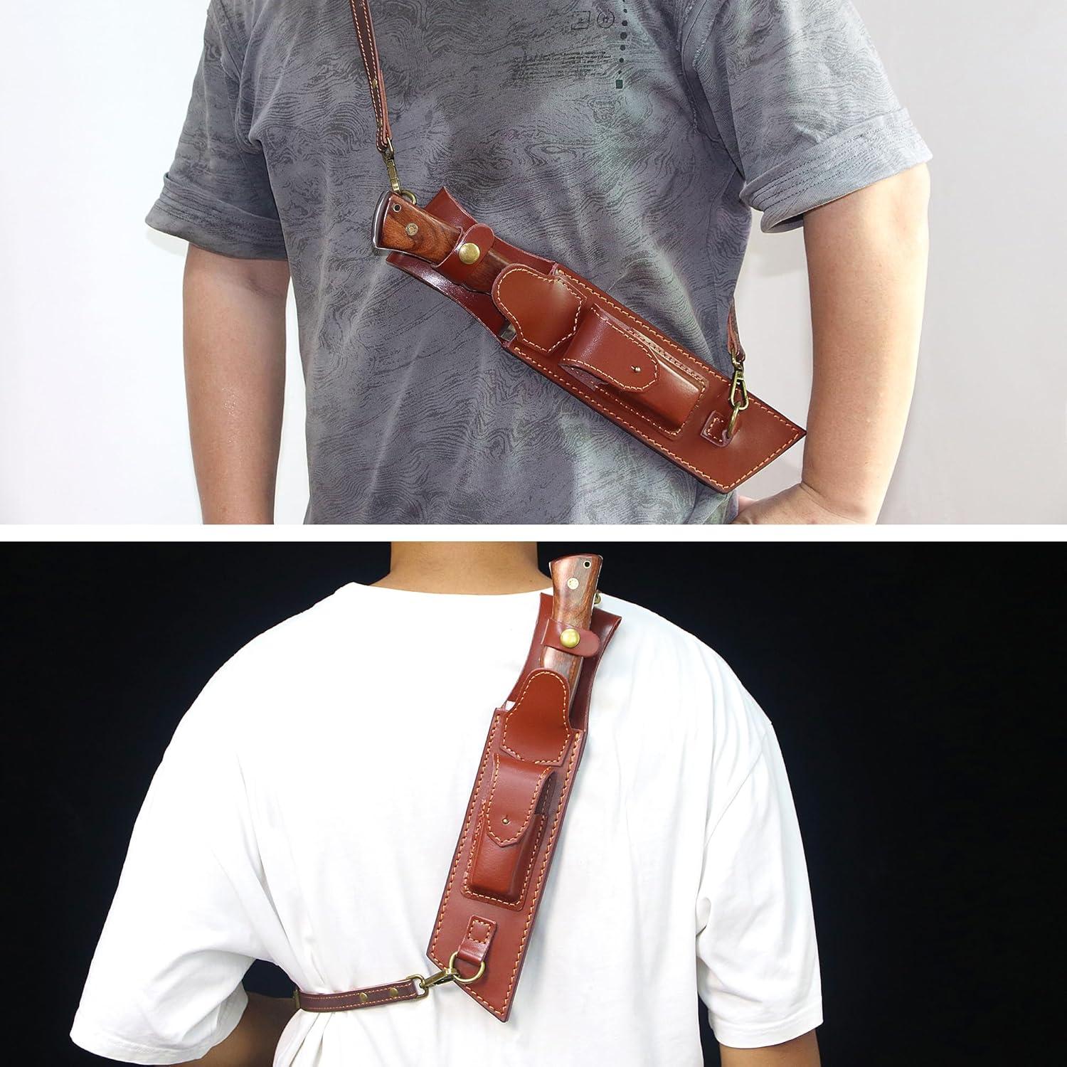 Cuchillo de Caza BA-KOR BA-N2A1 Acero DC53 35cm + Funda + Encendedor