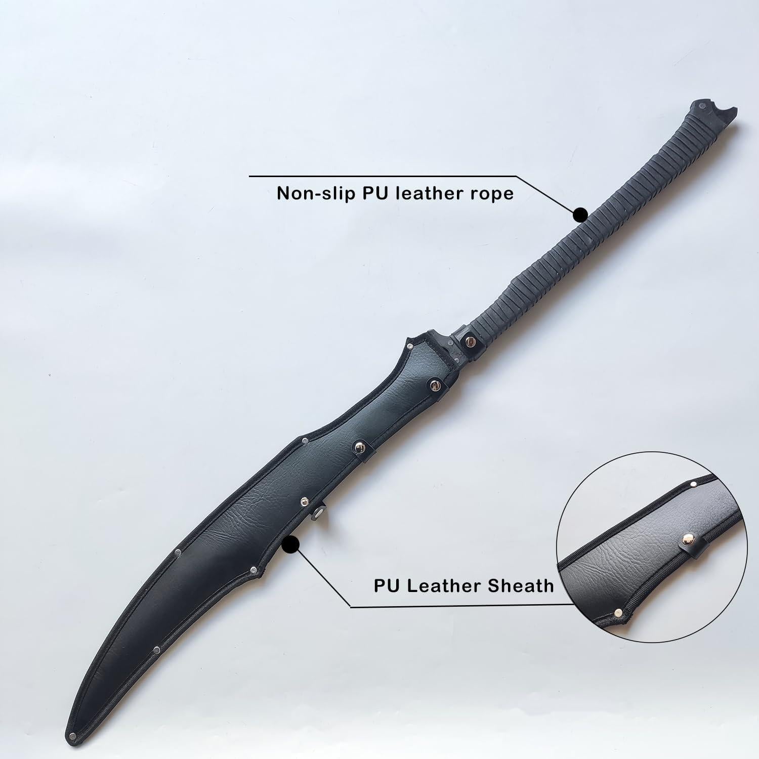 Espada Machete Claymeur FK-0195 Acero Carbono 105 cm con Funda